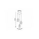 Rabalux Visilica Donati E27 3x MAX 40W zlatna (5223) - 5223