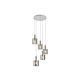 Rabalux Visilica Donati E27 5x MAX 60W hrom (5251) - 5251