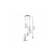 Rabalux Visilica Donati E27 5x MAX 60W hrom (5251) - 5251