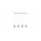 Rabalux Visilica Duchess G9 4x MAX 40W hrom (3116) - 3116-1