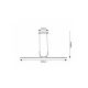 Rabalux Visilica Elia LED 25W hrom (72129) - RAS002845A00000