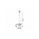 Rabalux Visilica Eloisa E27 3x MAX 25W crna (72265) - RAS002711A00000