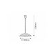 Rabalux Visilica Etrusco E27 1x MAX 60W bronzana (7640) - 7640