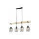 Rabalux Visilica Fabian E27 4x MAX 40W mat crno (5247) - 5247