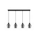 Rabalux Visilica Florian E27 4x MAX 40W mat crno (72271) - RAS002715A00000