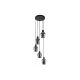 Rabalux Visilica Florian E27 5x MAX 40W mat crno (72272) - RAS002716A00000