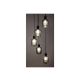 Rabalux Visilica Florian E27 5x MAX 40W mat crno (72272) - RAS002716A00000