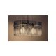 Rabalux Visilica Inesa E27 2x MAX 40W mat crno (72262) - RAS002563A00000