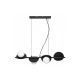 Rabalux Visilica Jules G9 4x MAX 5W crna (72225) - RAS003193A00000