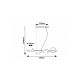 Rabalux Visilica Jules G9 4x MAX 5W crna (72225) - RAS003193A00000