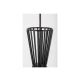 Rabalux Visilica Leandros E27 1x MAX 60W mat crno (72005) - 72005