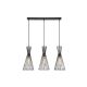 Rabalux Visilica Leandros E27 3x MAX 40W mat crno (72006) - 72006