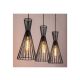 Rabalux Visilica Leandros E27 3x MAX 40W mat crno (72006) - 72006