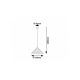 Rabalux Visilica Linavo E27 1x MAX 40W crna (72164) - RAS003326A00000