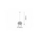 Rabalux Visilica Manorca E27 1x MAX 40W crna (2276) - 2276-1-1