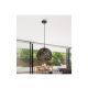 Rabalux Visilica Manorca E27 1x MAX 40W crna (2276) - 2276-1-1