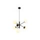 Rabalux Visilica Meduza E14 6x MAX 20W mat crno (72194) - RAS002935A00000