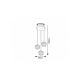 Rabalux Visilica Monet E27 3x MAX 40W hrom (3178) - 3178