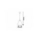 Rabalux Visilica Morris E27 1x MAX 40W bela (5059) - 5059