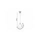 Rabalux Visilica Neva E27 1x MAX 60W mat crno (6650) - 6650-1