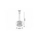 Rabalux Visilica Ninelle G9 6x MAX 40W hrom (3599) - 3599