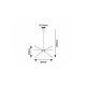 Rabalux Visilica Nivaro LED 36W crna (72168) - RAS003187A00000