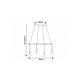 Rabalux Visilica Pablo E27 4x MAX 40W mat crno (3980) - 3980-1