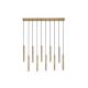 Rabalux Visilica Ramira G9 10x MAX 5W zlatna (72365) - RAS003216A00000