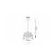 Rabalux Visilica Rattan E27 1x MAX 25W crna (72025) - 72025