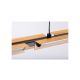 Rabalux Visilica Remiel LED 30W mat crno (72045) - RAS002853A00000