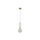 Rabalux Visilica Rosehip G9 1x MAX 25W boja šampanjca (72303) - RAS002953A00000