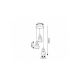 Rabalux Visilica Salvatore E27 3x MAX 40W crna (72213) - RAS002879A00000