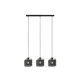 Rabalux Visilica Samilo E27 3x MAX 40W crna (72219) - RAS002760A00000