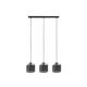 Rabalux Visilica Samilo E27 3x MAX 40W crna (72219) - RAS002760A00000