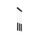 Rabalux Visilica Senobia GU10 3X MAX 5W crna (73037) - RAS002720A00000