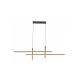Rabalux Visilica Severine LED 40W crno zlato (72366) - RAS003217A00000