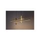 Rabalux Visilica Severine LED 40W crno zlato (72366) - RAS003217A00000