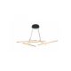 Rabalux Visilica Severine LED 40W crno zlato (72369) - RAS003220A00000