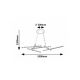 Rabalux Visilica Severine LED 40W crno zlato (72369) - RAS003220A00000