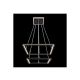 Rabalux Visilica Sidona LED 48W crna (72243) - RAS002767A00000