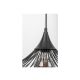 Rabalux Visilica Sombero E27 1x MAX 60W mat crno (72004) - 72004