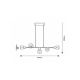 Rabalux Visilica Sullivan E14 5x MAX 40W crna (3297) - 3297-1-1