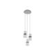 Rabalux Visilica Zelkova E27 3x MAX 40W brušeni aluminijum (3155) - 3155