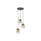 Rabalux Visilica Zenaida E27 3x MAX 60W mat crno (3545) - 3545