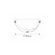 Rabalux Zidna lampa Alabastro E27 1x MAX 60W belo staklo - alabaster (3002) - 3002