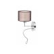 Rabalux Zidna lampa Anastasia E27 1x MAX 60 + LED 1W hrom (2629) - 2629