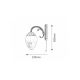 Rabalux Zidna lampa Annabella E14 1x MAX 40W bronzana (8631) - 8631