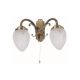 Rabalux Zidna lampa Annabella E14 2x MAX 40W bronzana (8632) - 8632