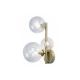 Rabalux Zidna lampa Aslov G9 3X MAX 28W zlatna (71299) - RAS002925A00000