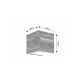 Rabalux Zidna lampa Cinnamon LED 7W hrast (3090) - 3090